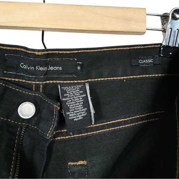 CALVIN KLEIN Vintage Classic Straight High Waist Jeans - Picture 8 of 9